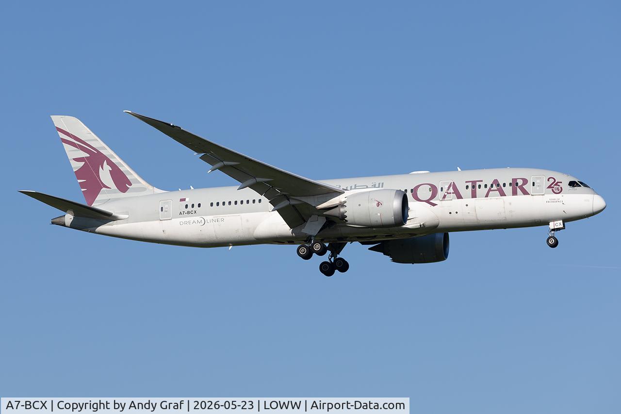 A7-BCX, 2015 Boeing 787-8 Dreamliner Dreamliner, c/n 38342 l/n 352, Qatar 787-8