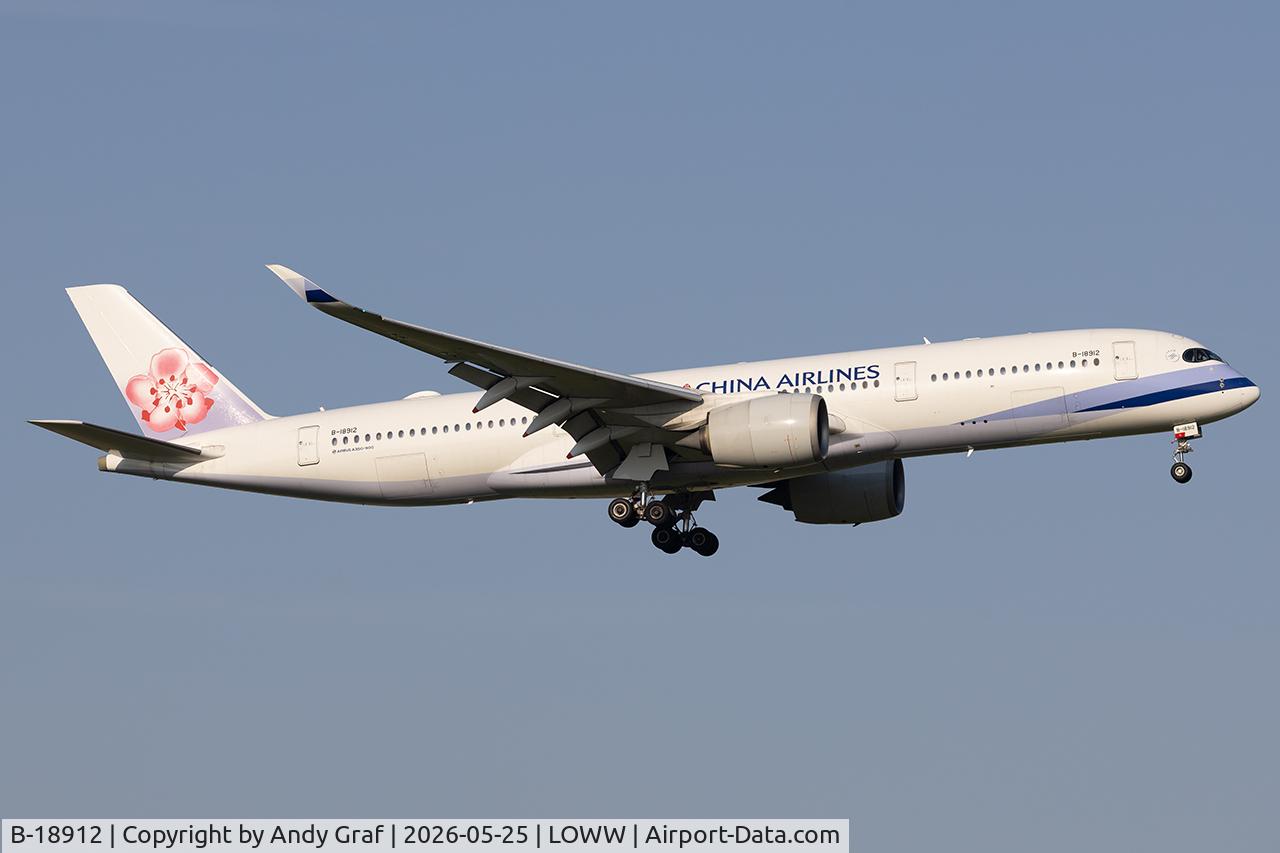 B-18912, 2017 Airbus A350-941, c/n 162, China Airlines A350-900