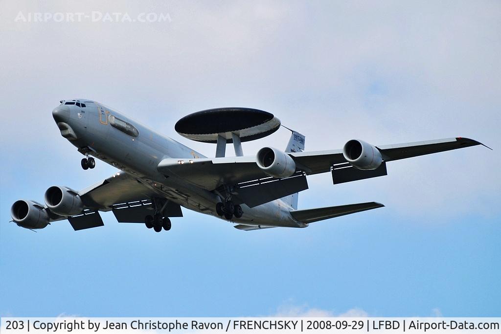 203, 1990 Boeing E-3F Sentry, c/n 24117, France - Air Force