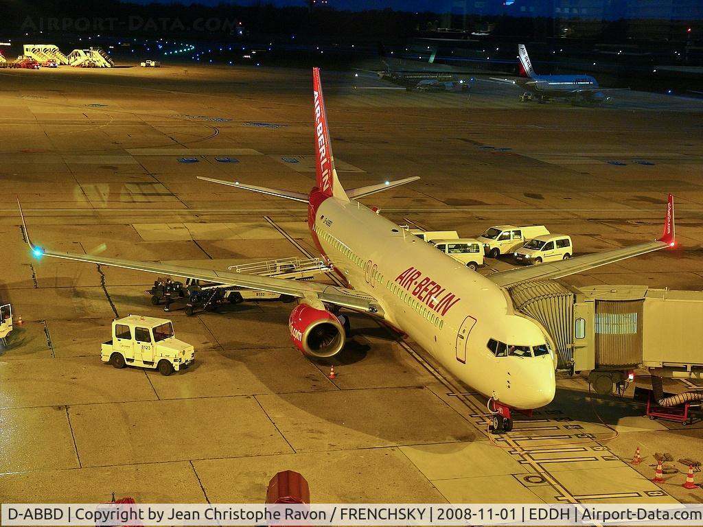 D-ABBD, 2001 Boeing 737-86J, c/n 30880 l/n 1043, Air Berlin