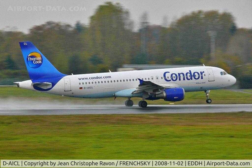 D-AICL, 2001 Airbus A320-212, c/n 1437, Condor take off