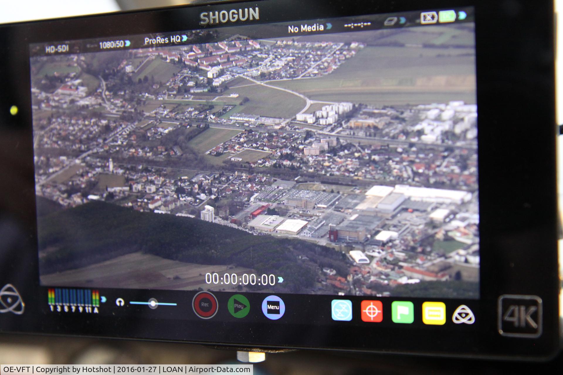OE-VFT, Diamond DA-42 NG Turbo Twin Star, c/n 42.379, Screen in full resolution of Cineflexx HiDef FLIR