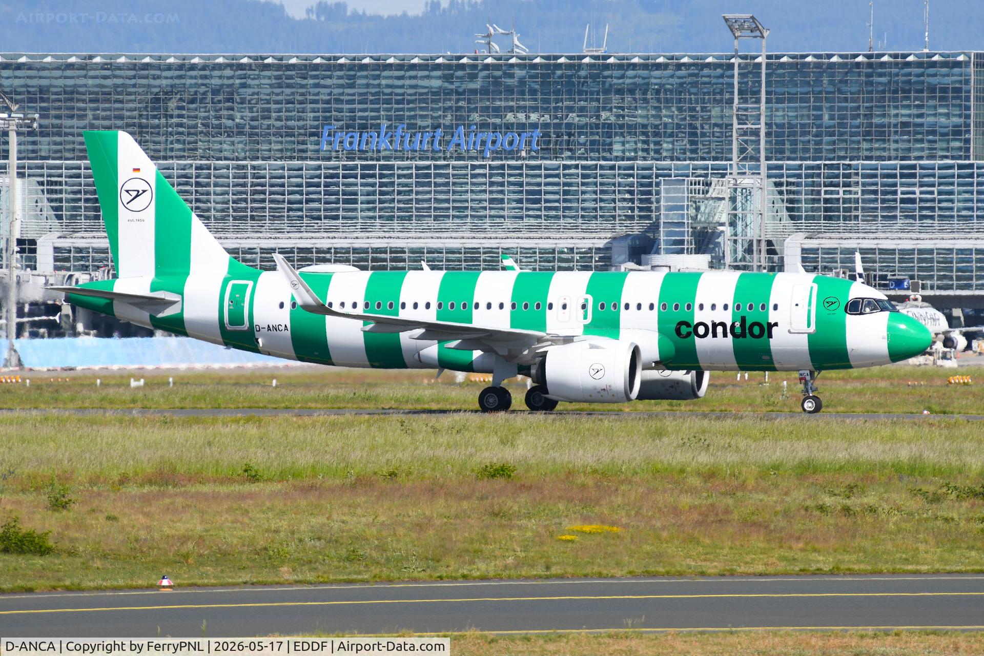D-ANCA, 2026 Airbus A320-271N, c/n 13006, Condor A320N taxying to the terminal