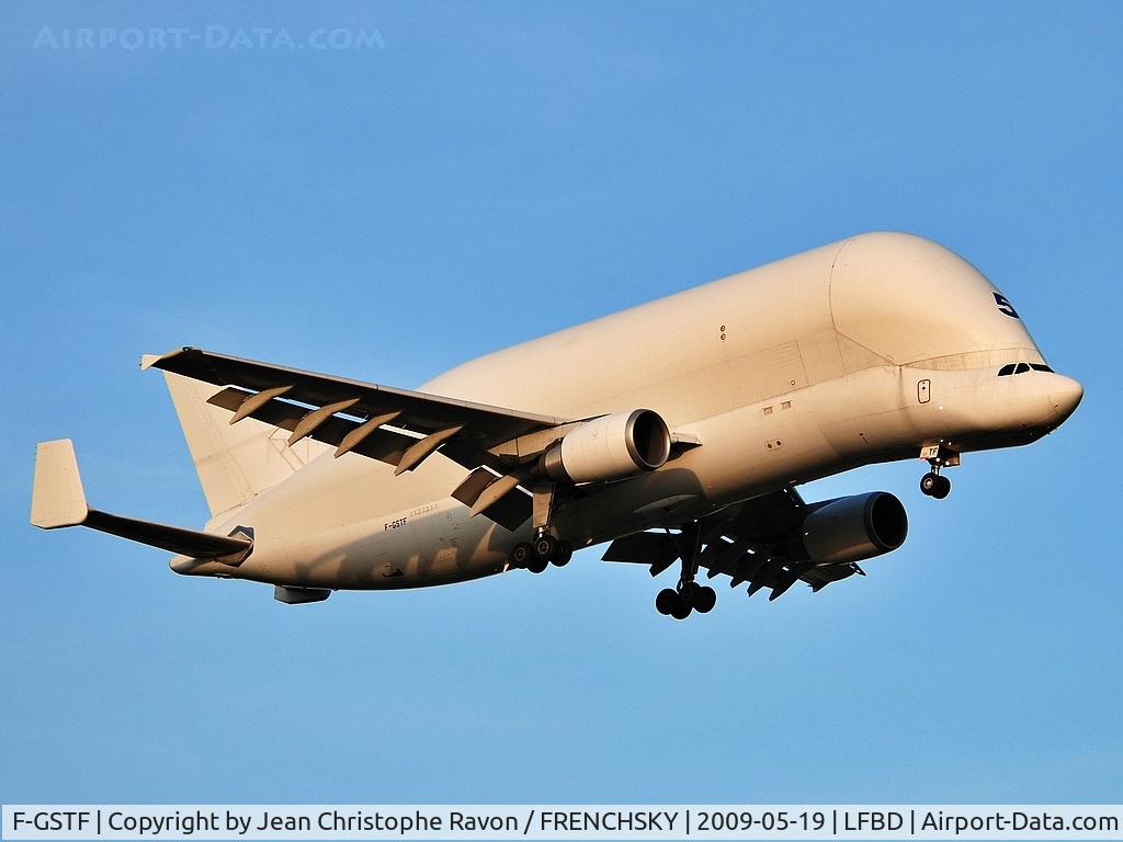 F-GSTF, 2000 Airbus A300B4-608ST Super Transporter, c/n 796 l/n 005, Numero 5
