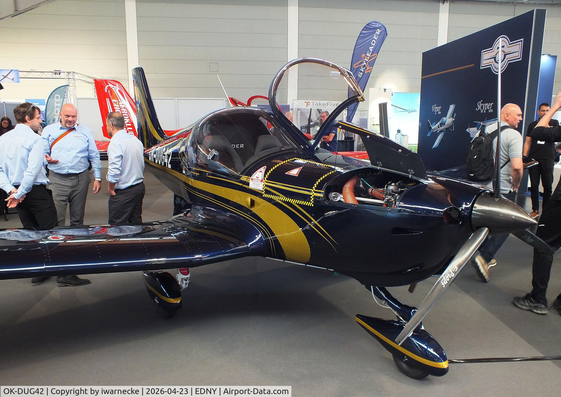 OK-DUG42, Jihlavan Skyleader 400, c/n not found_OK-DUG42, Skyleader 400 at the AERO 2026, Friedrichshafen