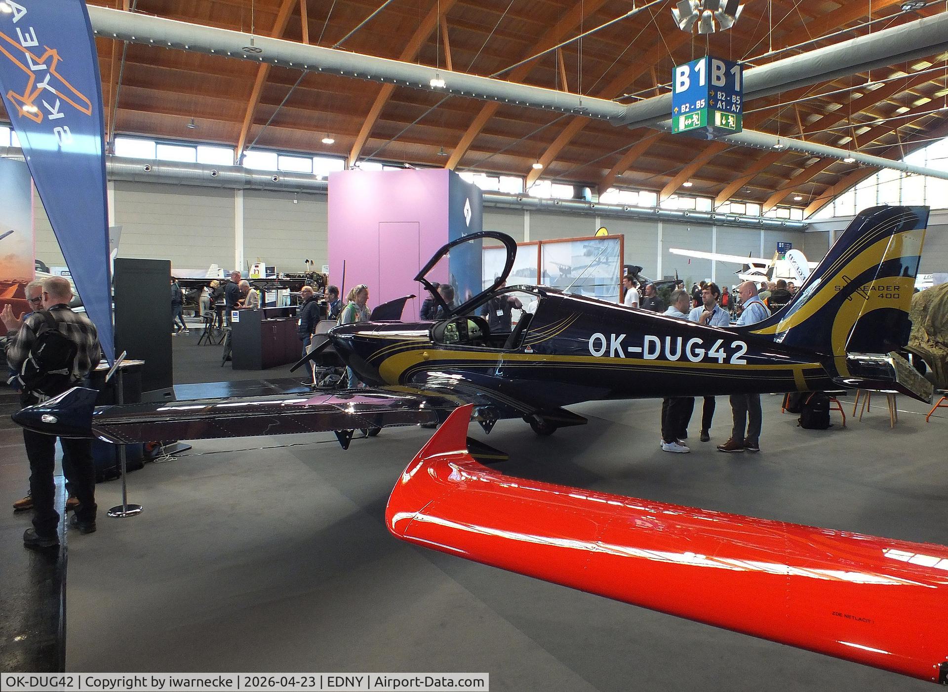 OK-DUG42, Jihlavan Skyleader 400, c/n not found_OK-DUG42, Skyleader 400 at the AERO 2026, Friedrichshafen