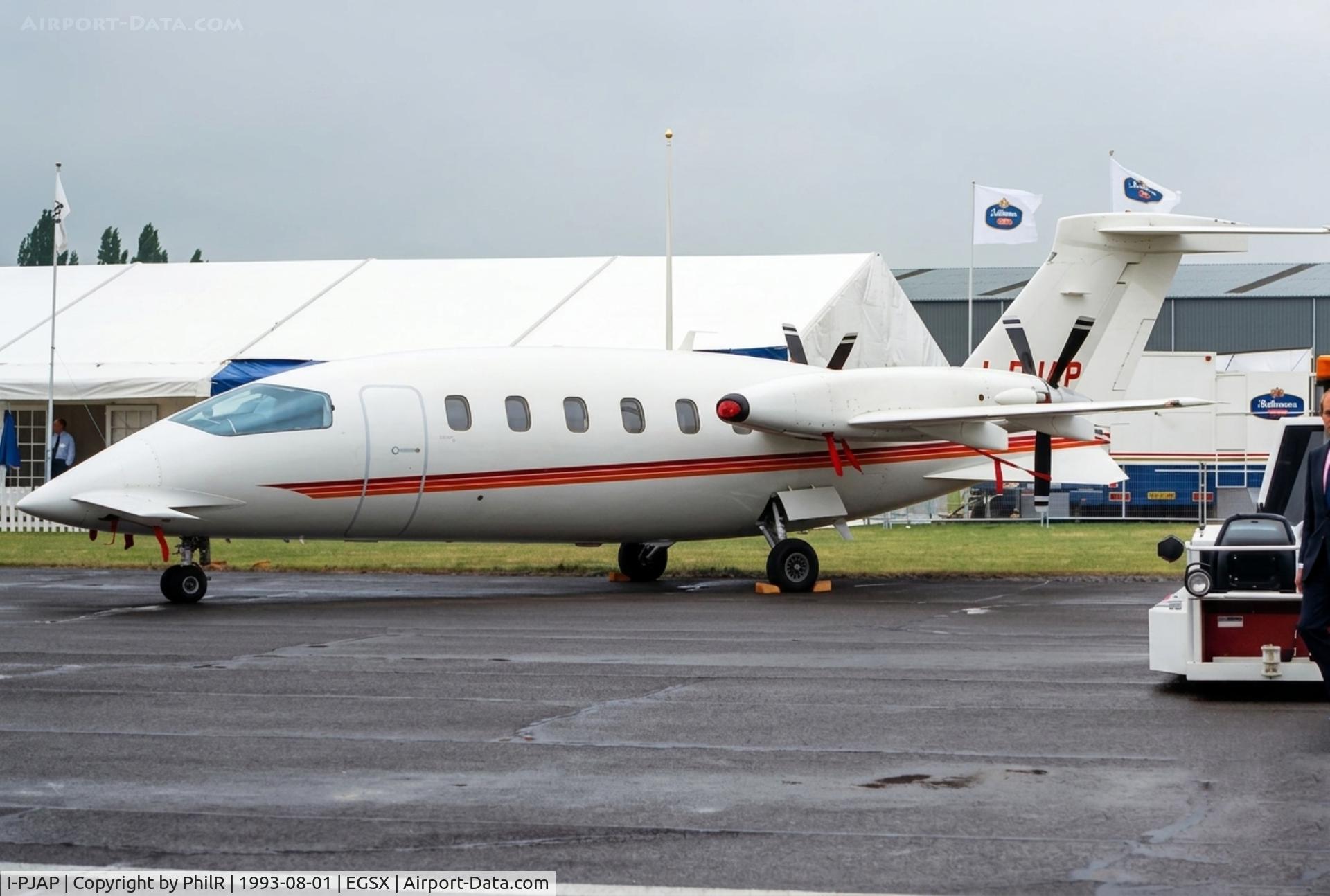 I-PJAP, 1992 Piaggio P-180 Avanti, c/n 1013, I-PJAP 1992 Piaggio P-180 Avanti North Weald 
