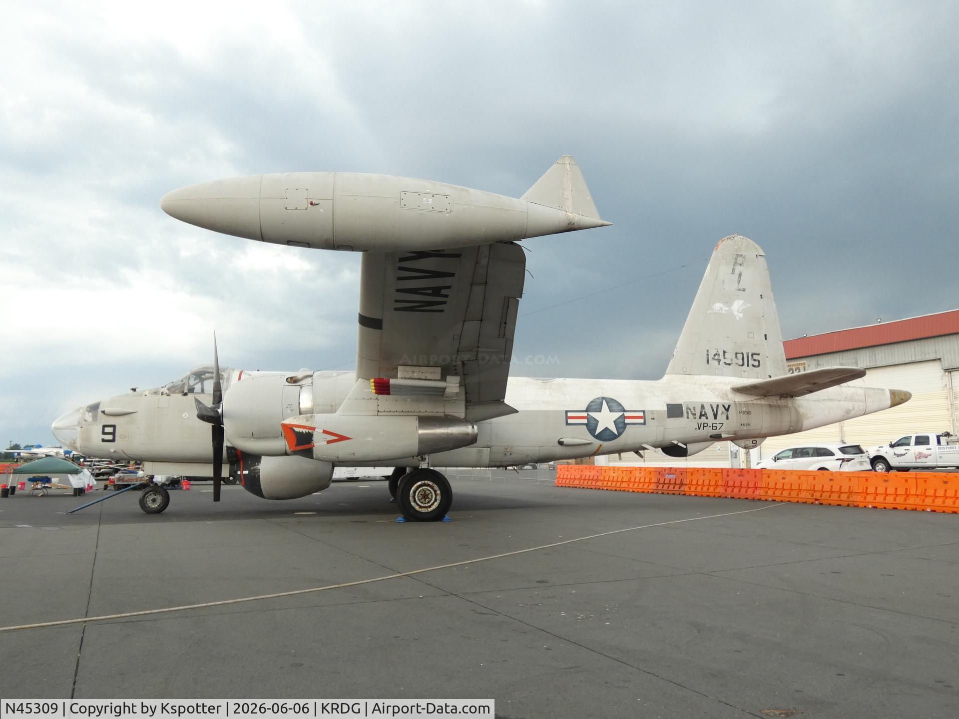 N45309, 1957 Lockheed SP-2H (P2V-7S) Neptune, c/n 726-7180, WWII Weekend 2026