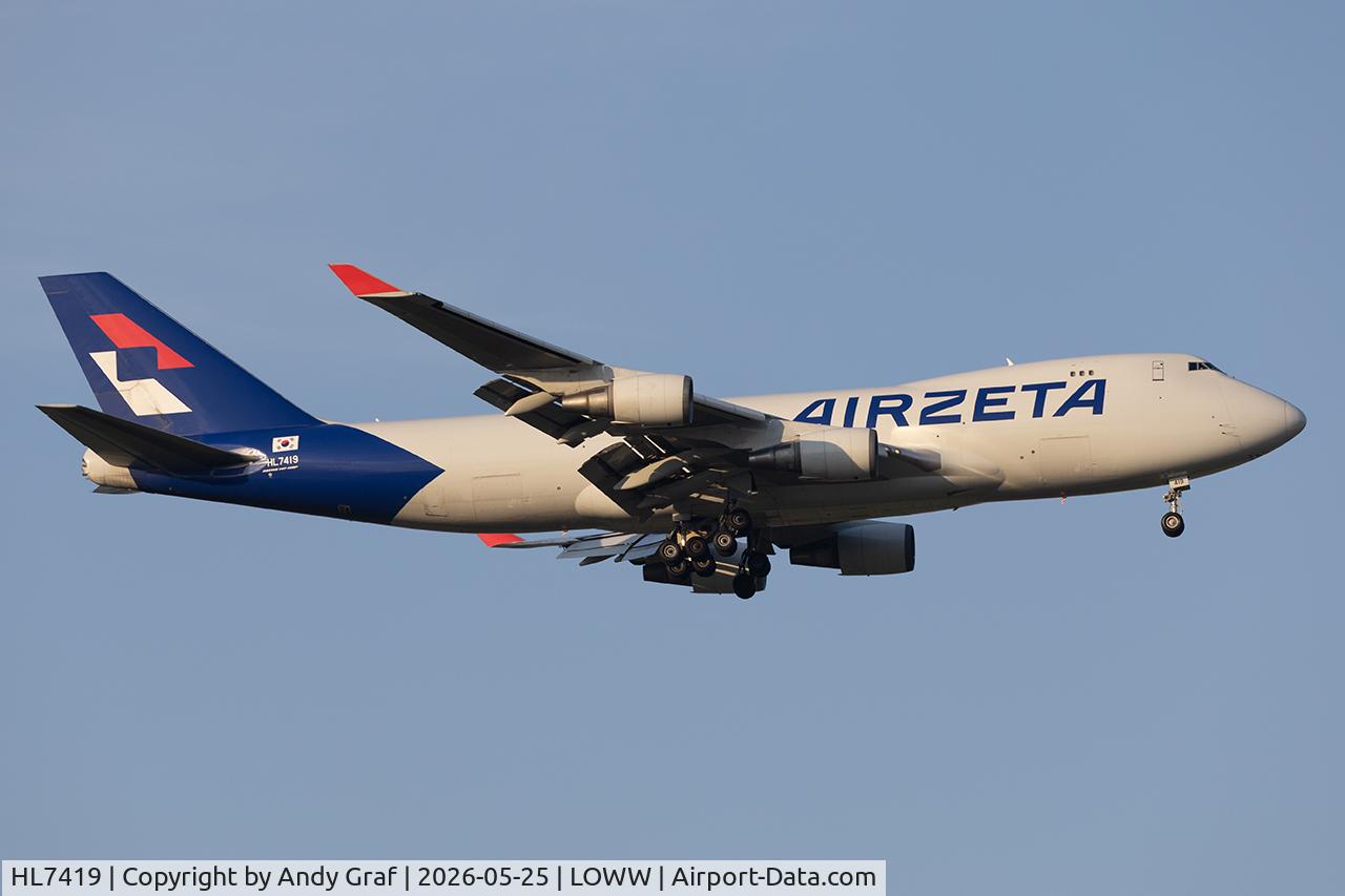 HL7419, 1994 Boeing 747-48EF (SCD), c/n 25781 l/n 1044, Air Zeta 747-400F