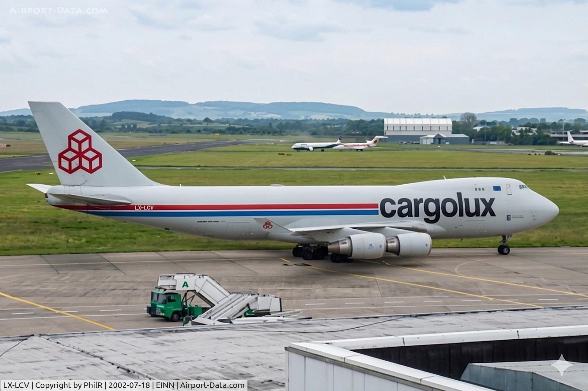 LX-LCV, 1970 Boeing 747-123, c/n 20105, LX-LCV 1997 B747-400F Cargolux SNN 