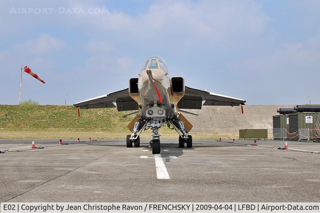 E02, 1968 Sepecat Jaguar E, c/n 002, Conservatoire de l’air et de l’espace d’Aquitaine