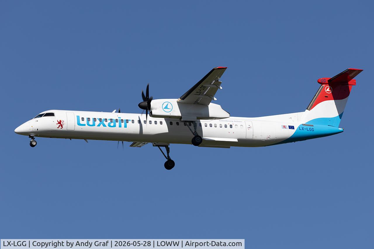 LX-LGG, 2012 Bombardier DHC-8-402Q Dash 8 Dash 8, c/n 4418, Luxair DGC8-400