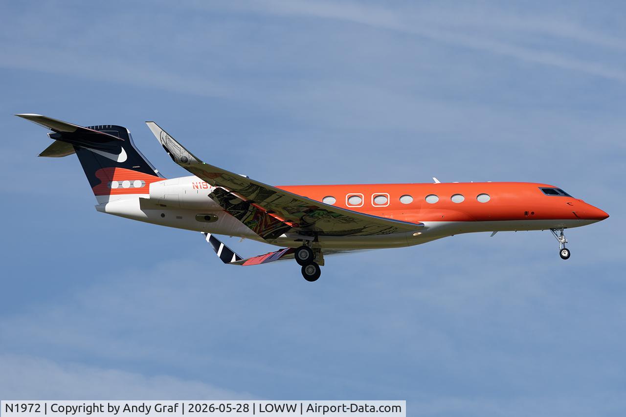 N1972, 2019 Gulfstream Aerospace G650ER, c/n 6404, Untitled Gulfstream G650