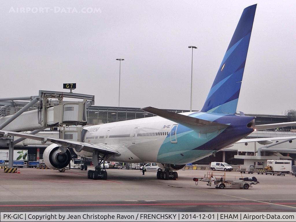 PK-GIC, 2013 Boeing 777-3U3/ER, c/n 40075 l/n 1121, Garuda Indonesia 
