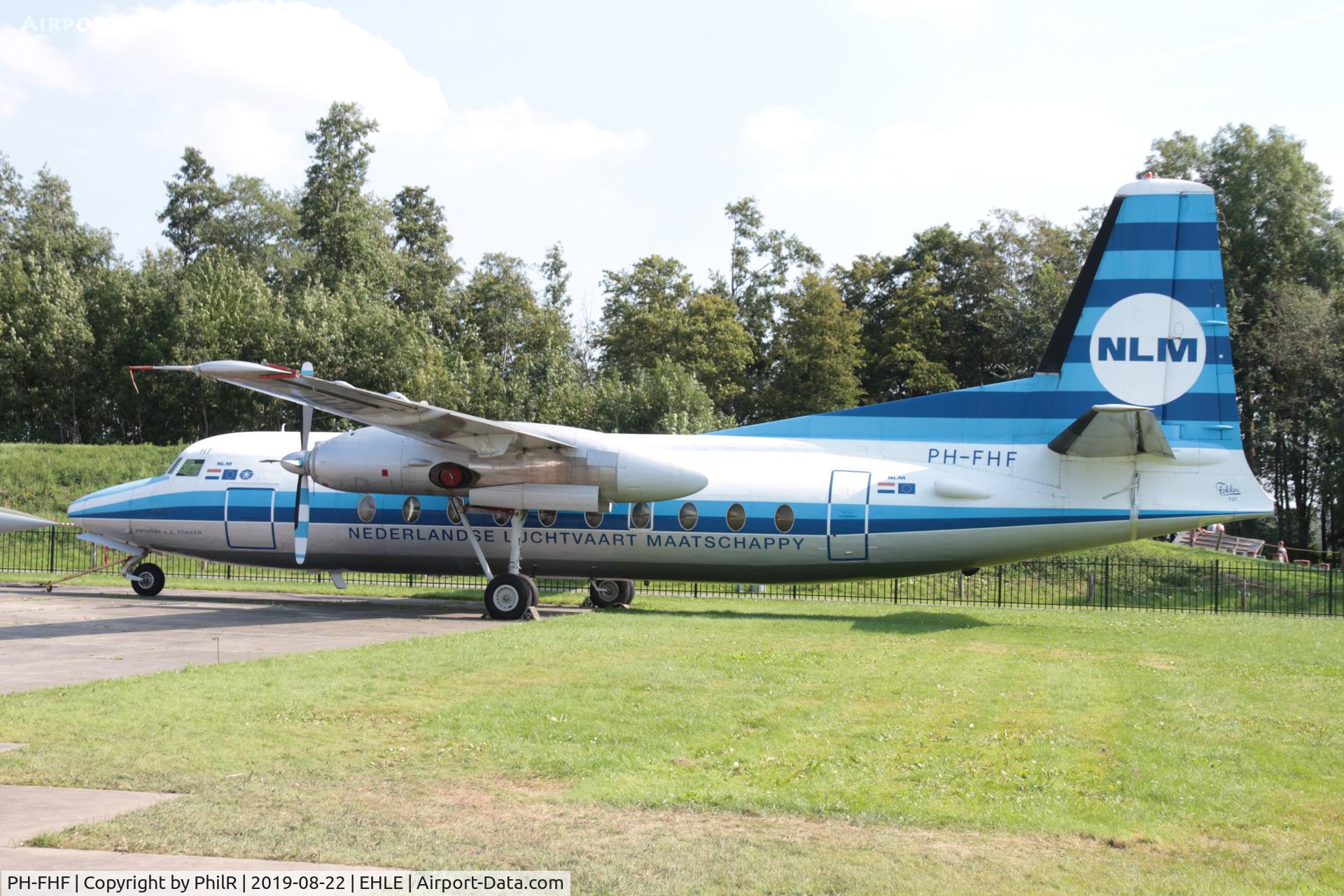 PH-FHF, 1958 Fokker F.27-100 Friendship, c/n 10105, PH-FHF 1958 Fokker F-27-100 'NLM' Aviodrome Lelystad 
