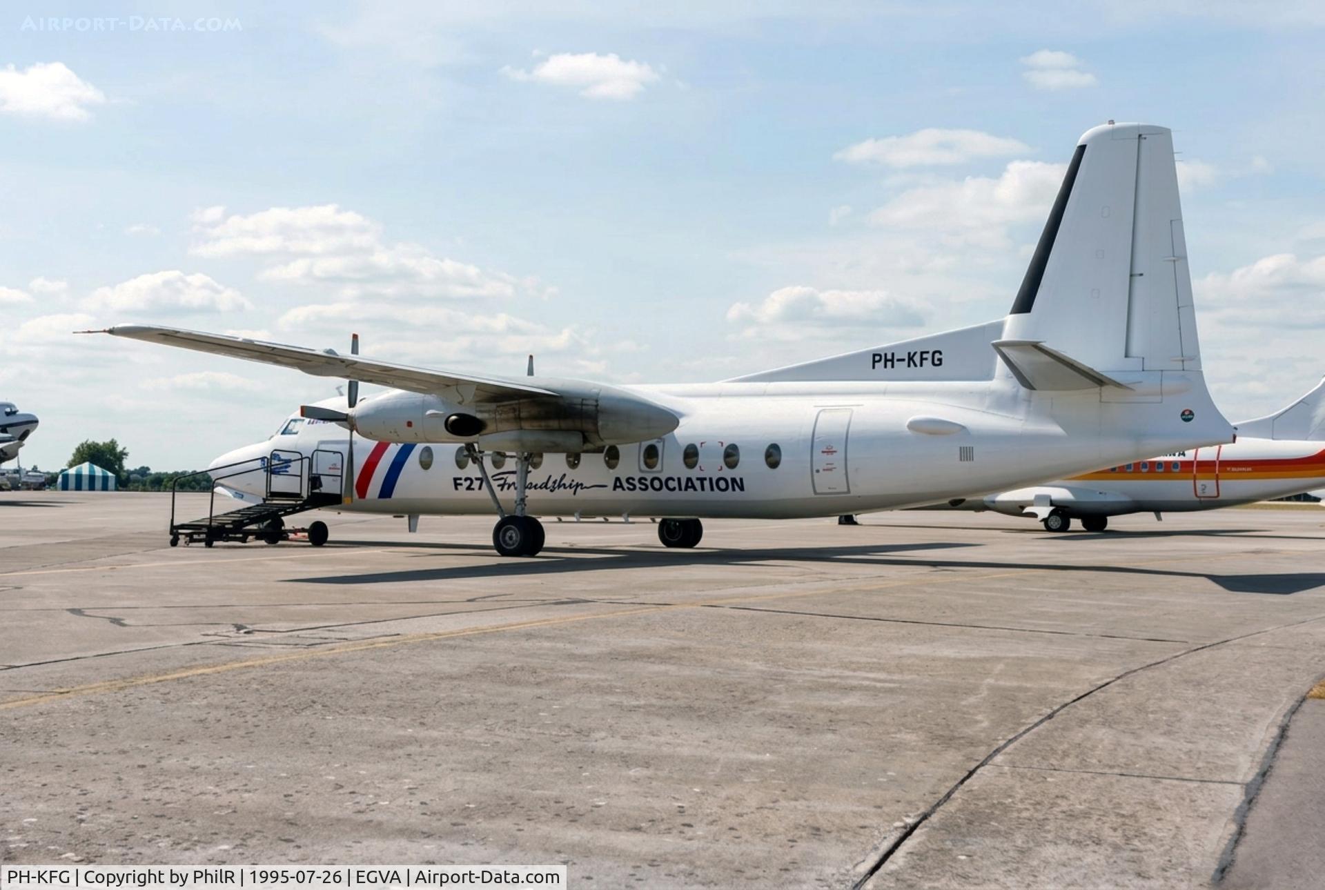 PH-KFG, 1964 Fokker F-27-200 Friendship, c/n 10249, PH-KFG 1964 Fokker F-27-200 F27 Friendship Assoc IAT 
