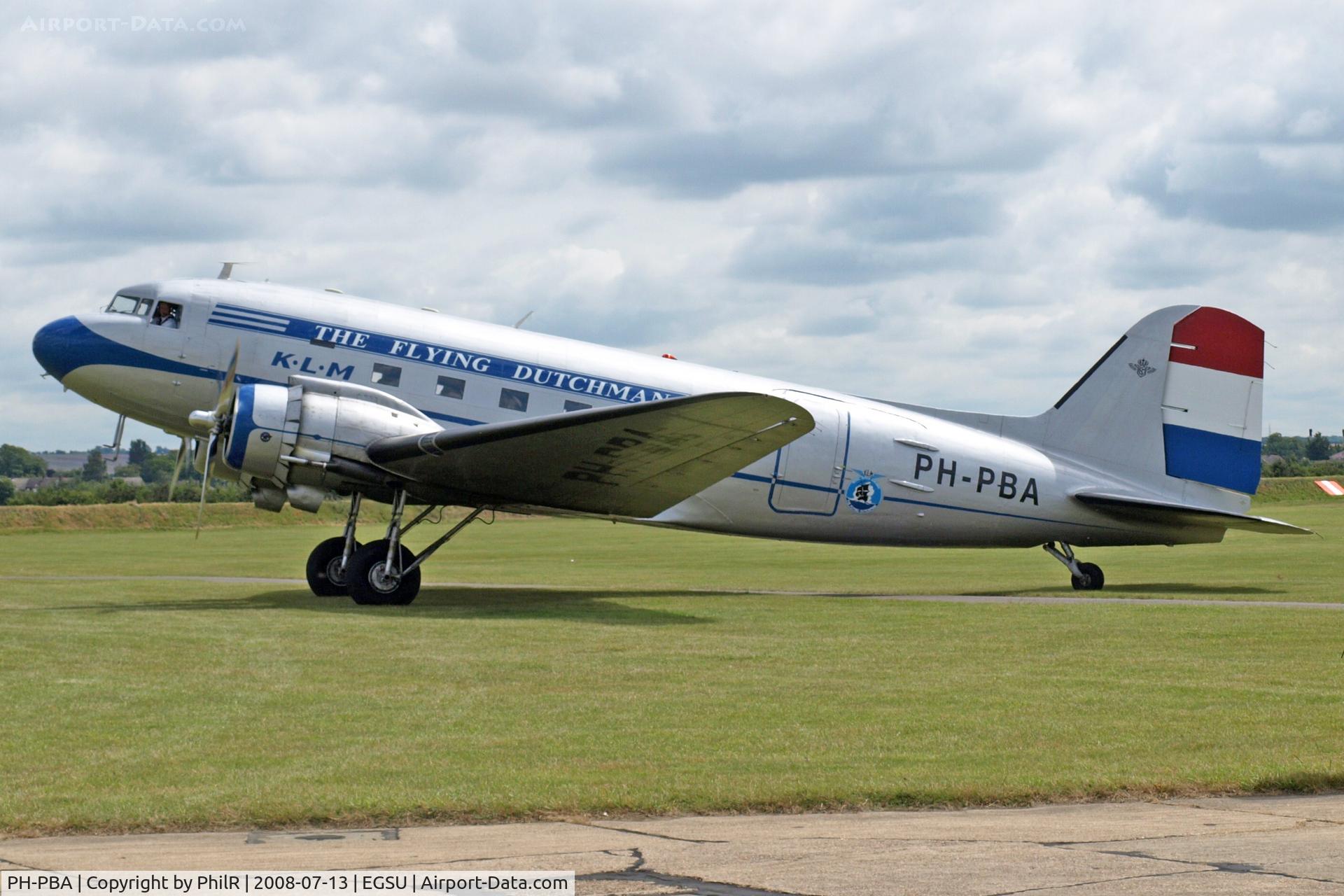 PH-PBA, 1943 Douglas DC-3C-S1C3G (C-47A-75-DL), c/n 19434, PH-PBA (42-100971) 1944 Douglas C-47A Dutch Dakota Association Duxford 