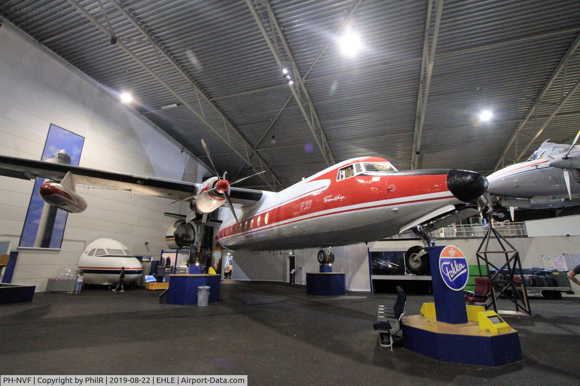 PH-NVF, 1958 Fokker F.27-100 Friendship, c/n 10102, PH-NVF 1957 Fokker F-27-100 2nd ppt Aviodrome Lelystad 

