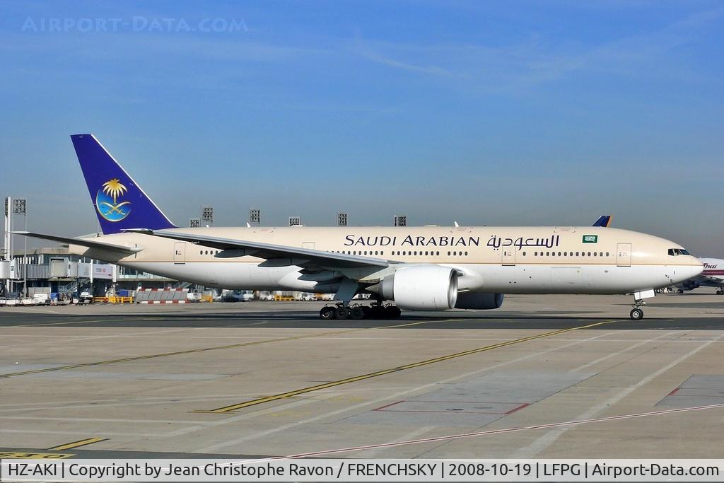 HZ-AKI, 1998 Boeing 777-268/ER, c/n 28352, Saudi Arabian Airlines