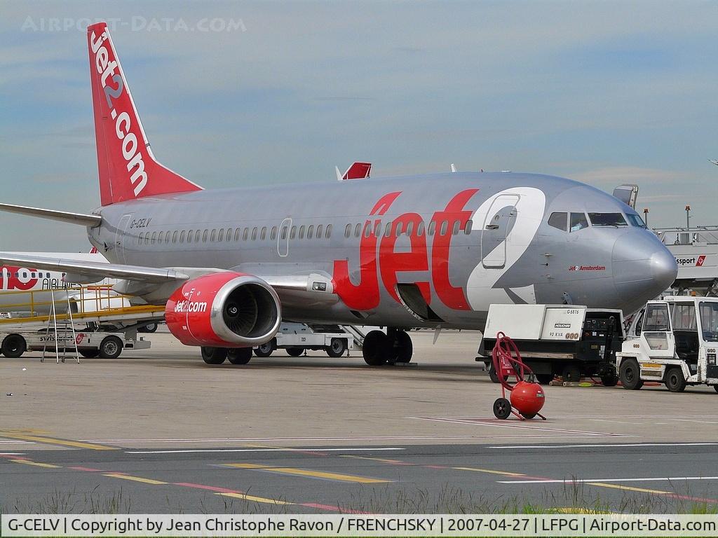 G-CELV, 1986 Boeing 737-377, c/n 23661 l/n 1314, Stored QLA, to China in 2021.