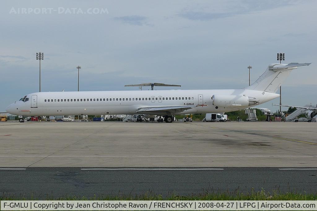 F-GMLU, 1986 McDonnell Douglas MD-83 (DC-9-83), c/n 49398, Blue Line at CDG T3, bought 2/28/18 (for spares)