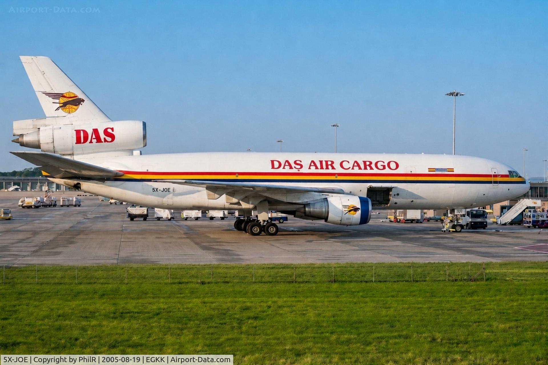 5X-JOE, 1973 Douglas DC-10-30CF, c/n 47906, 5X-JOE 1973 DC10-30F DAS LGW 