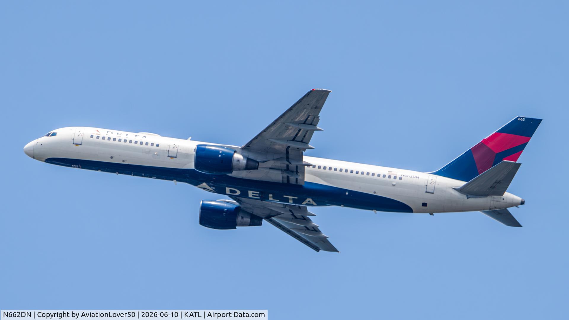 N662DN, 1991 Boeing 757-232, c/n 24991, Delta 752