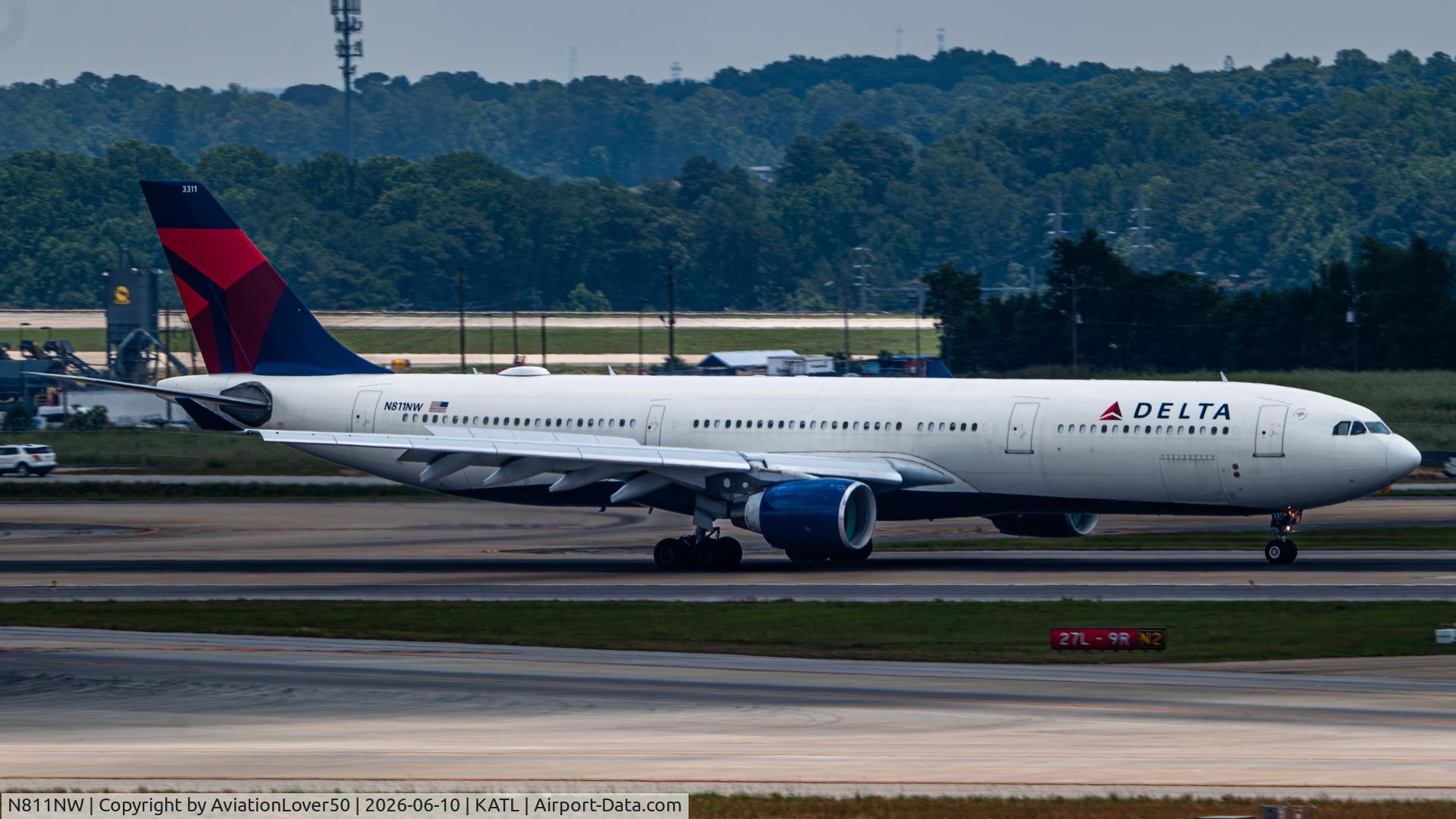 N811NW, 2005 Airbus A330-323, c/n 0690, Delta A333