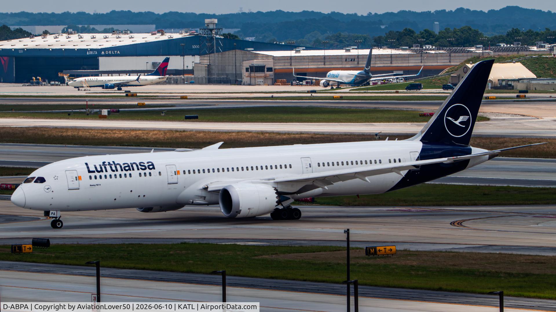 D-ABPA, 2019 Boeing 787-9 Dreamliner Dreamliner, c/n 62730 l/n 905, Lufthansa 789