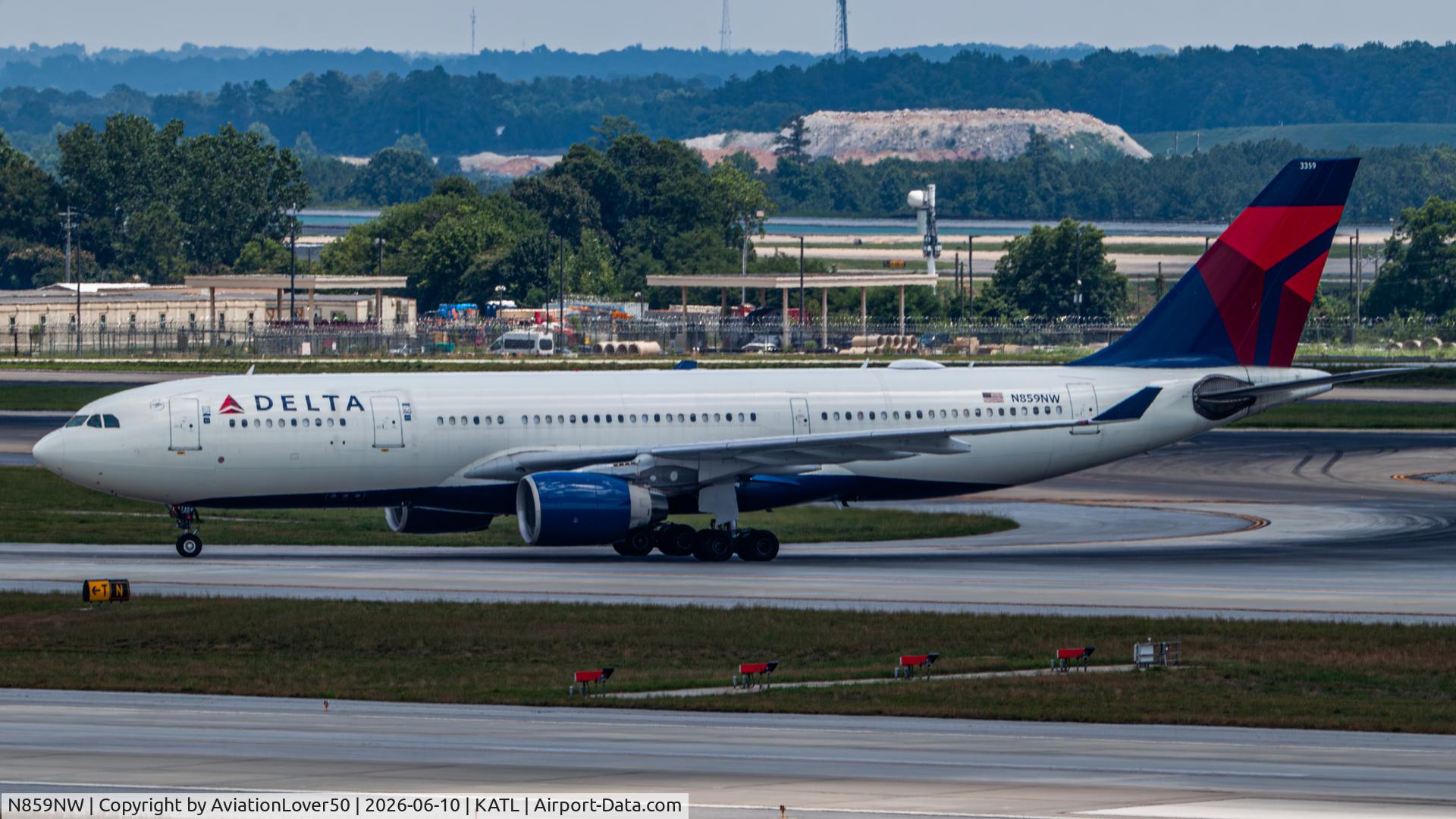 N859NW, 2006 Airbus A330-223, c/n 0722, Delta A332