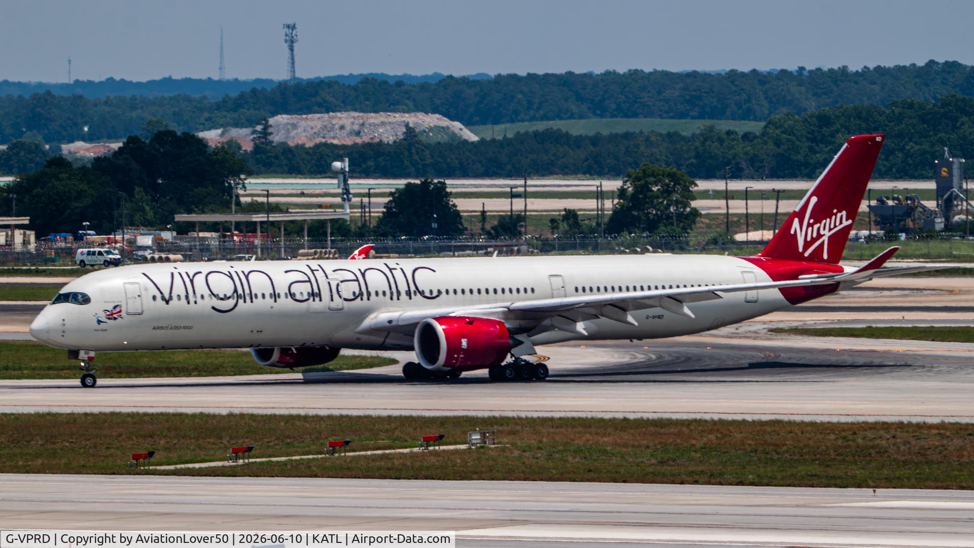 G-VPRD, 2019 Airbus A350-1041, c/n 319, Virgin Atlantic A35K