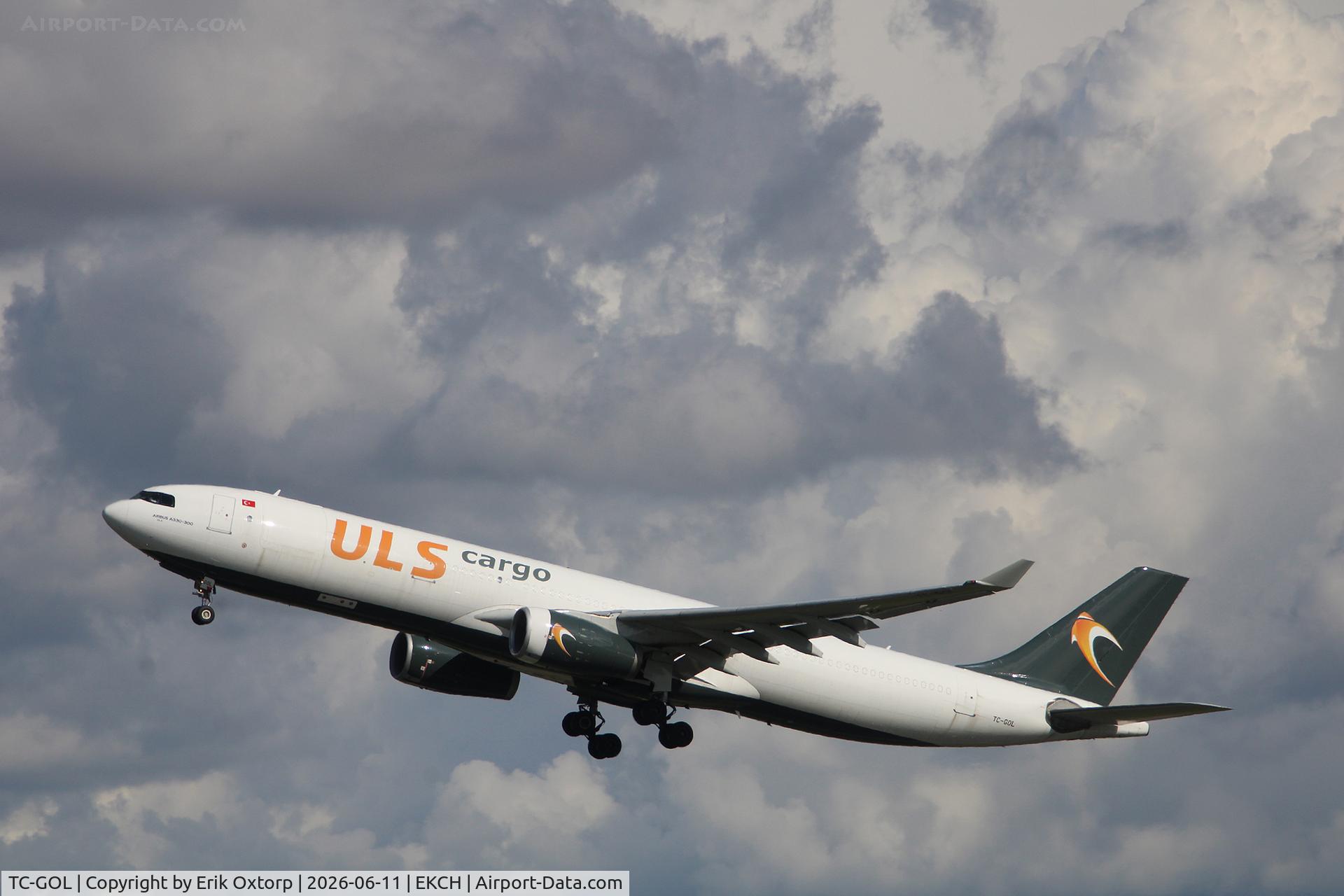 TC-GOL, 2000 Airbus A330-343X, c/n 356, TC-GOL take off rw 22R