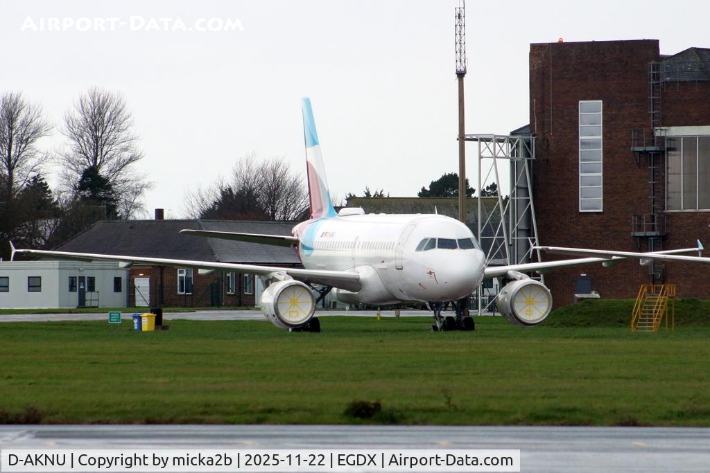 D-AKNU, 2005 Airbus A319-112, c/n 2628, Stored before scrapped