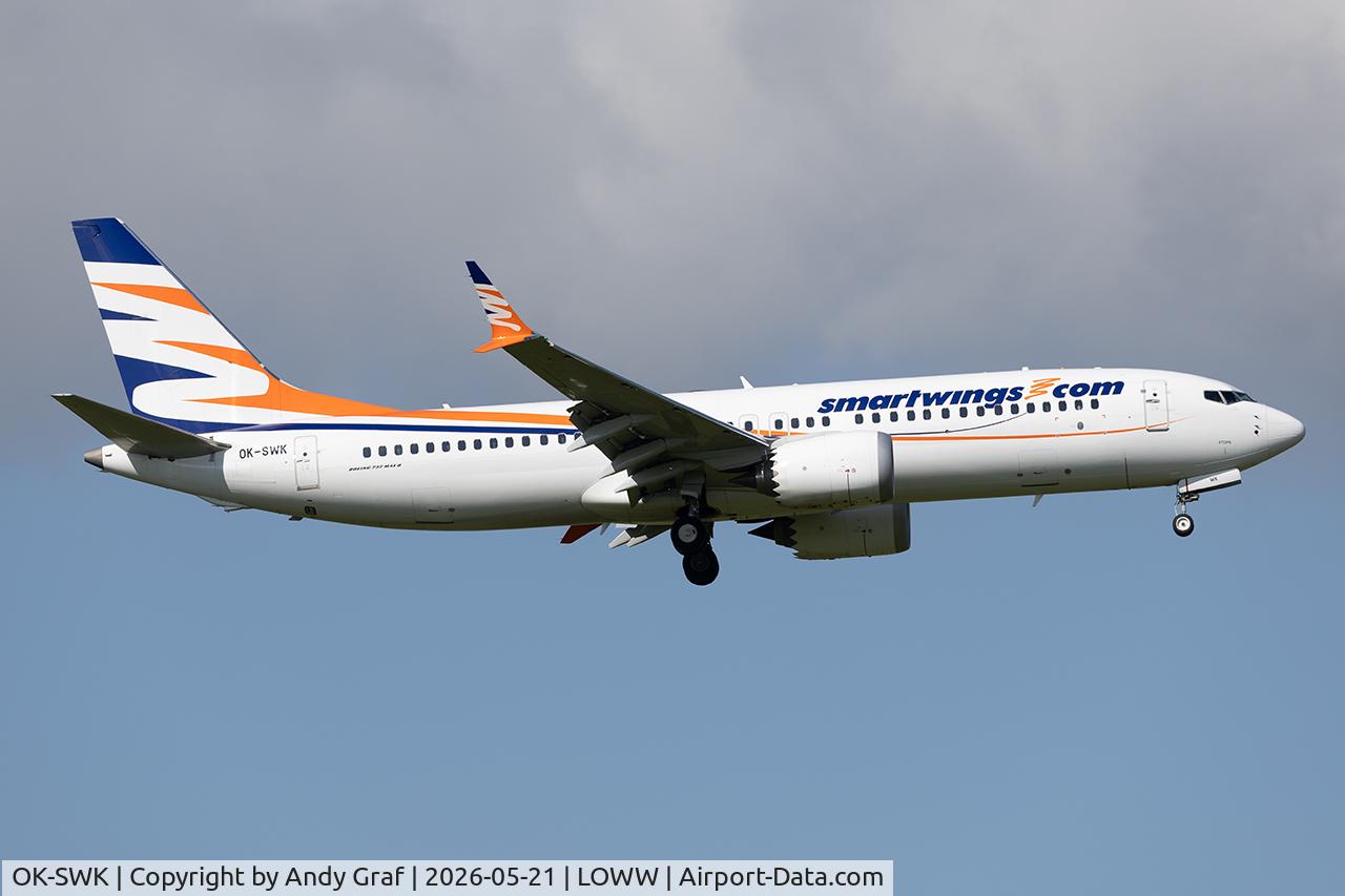OK-SWK, 2018 Boeing 737-8 MAX, c/n 43564, Smartwings 737-8 Max