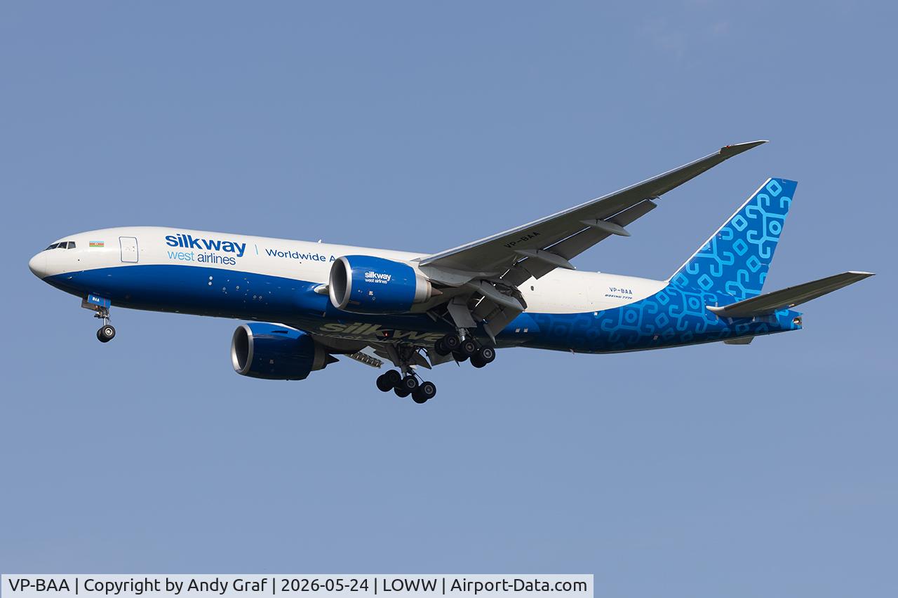 VP-BAA, 2025 Boeing 777F, c/n 70301 l/n 1807, Slikway West 777-200F