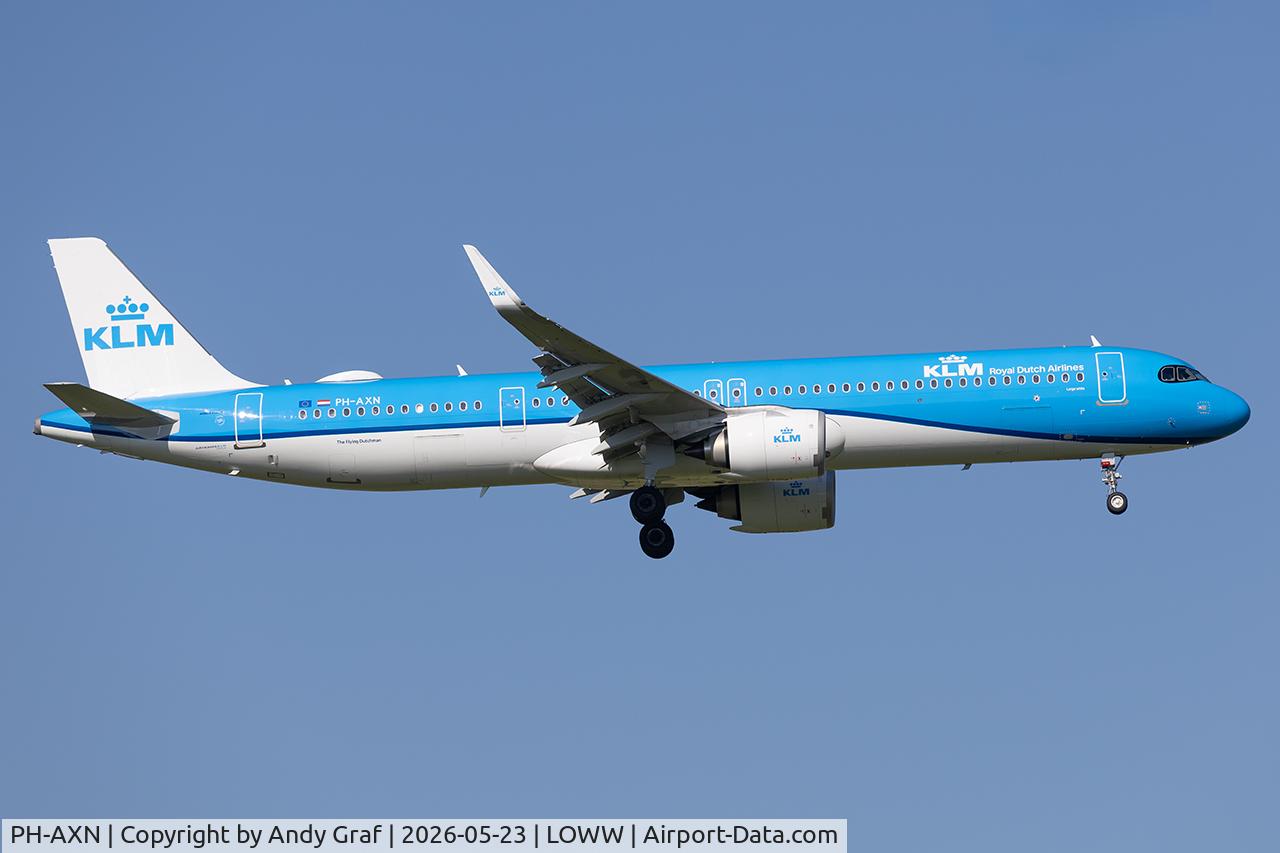 PH-AXN, 2025 Airbus A321- 252NX, c/n 12997, KLM A321N