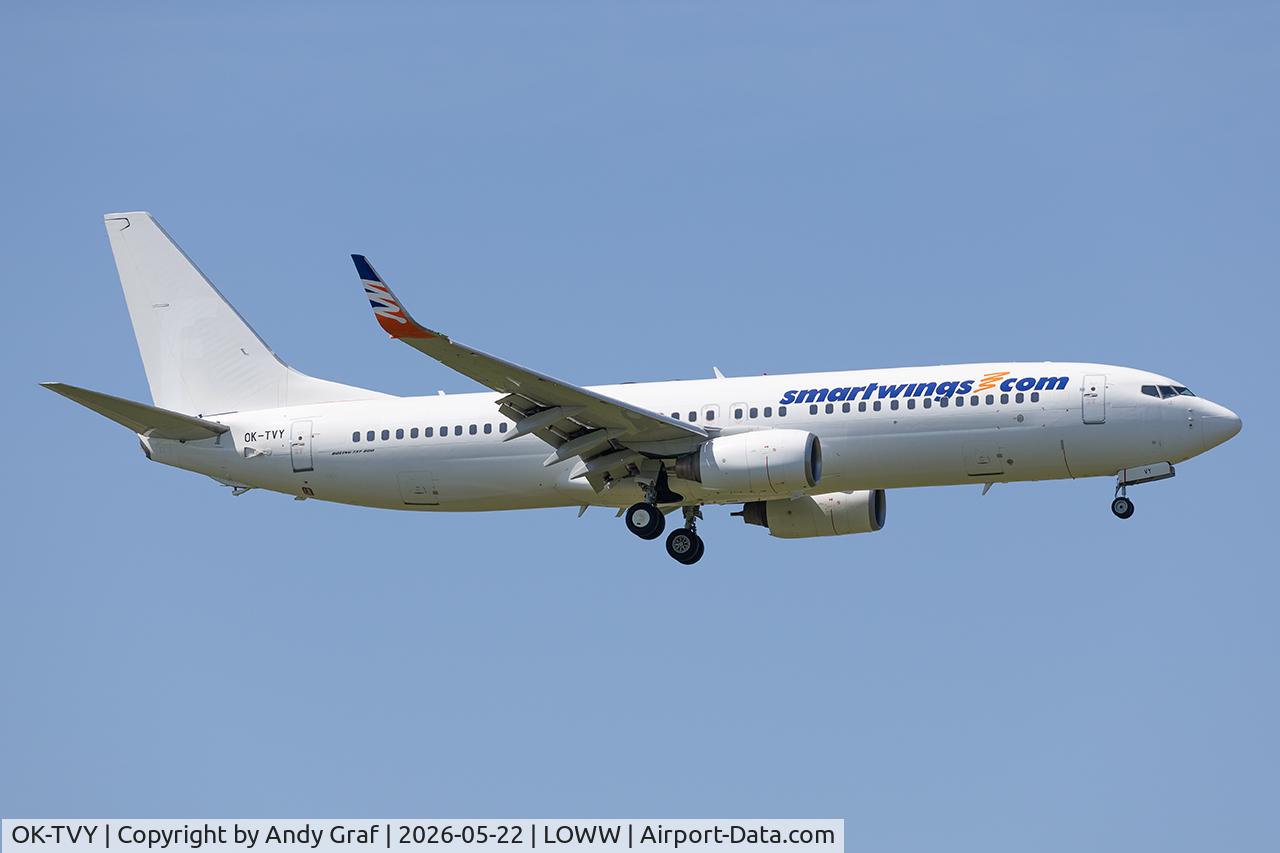 OK-TVY, 2007 Boeing 737-8Q8, c/n 30724 l/n 2286, Smartwings 737-800