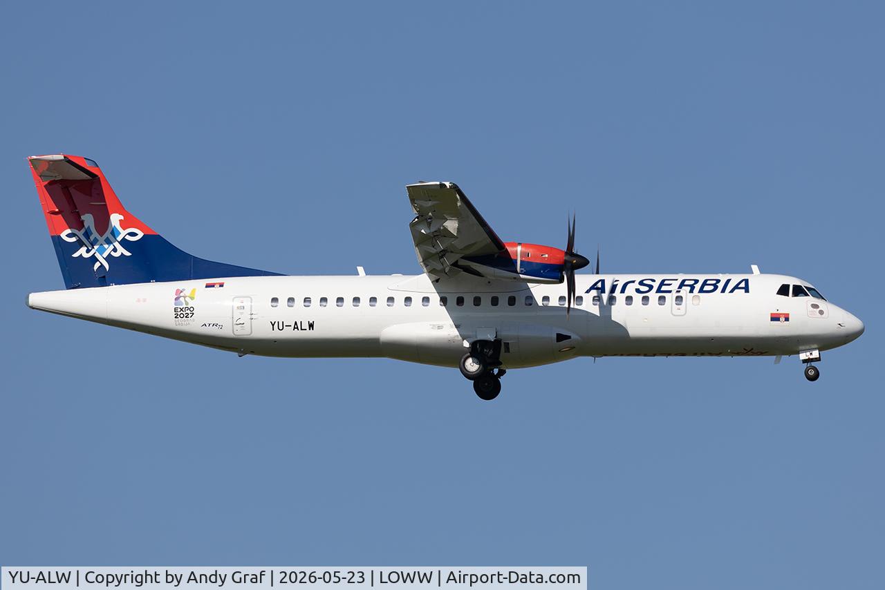 YU-ALW, 2017 Aérospatiale ATR 72-600, c/n 1474, Air Serbia ATR72