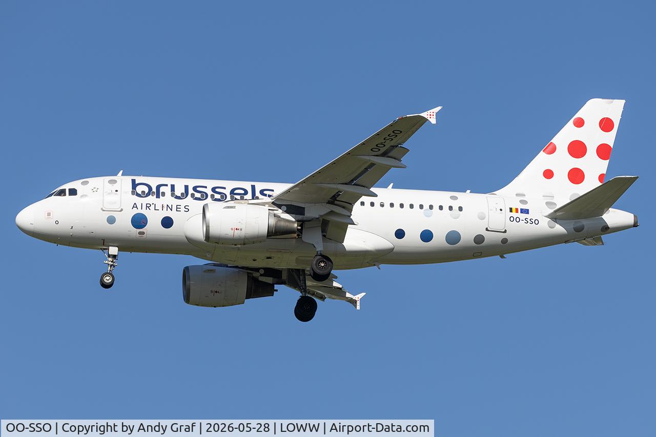OO-SSO, 2001 Airbus A319-112, c/n 1494, Brussel Airlines A319