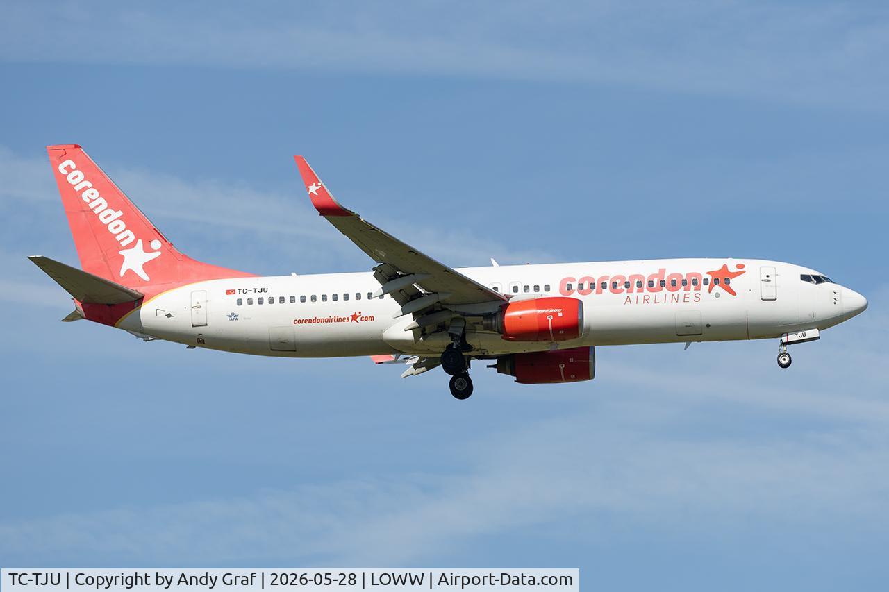 TC-TJU, 2008 Boeing 737-8HX, c/n 29681 l/n 2493, Corendon 737-800