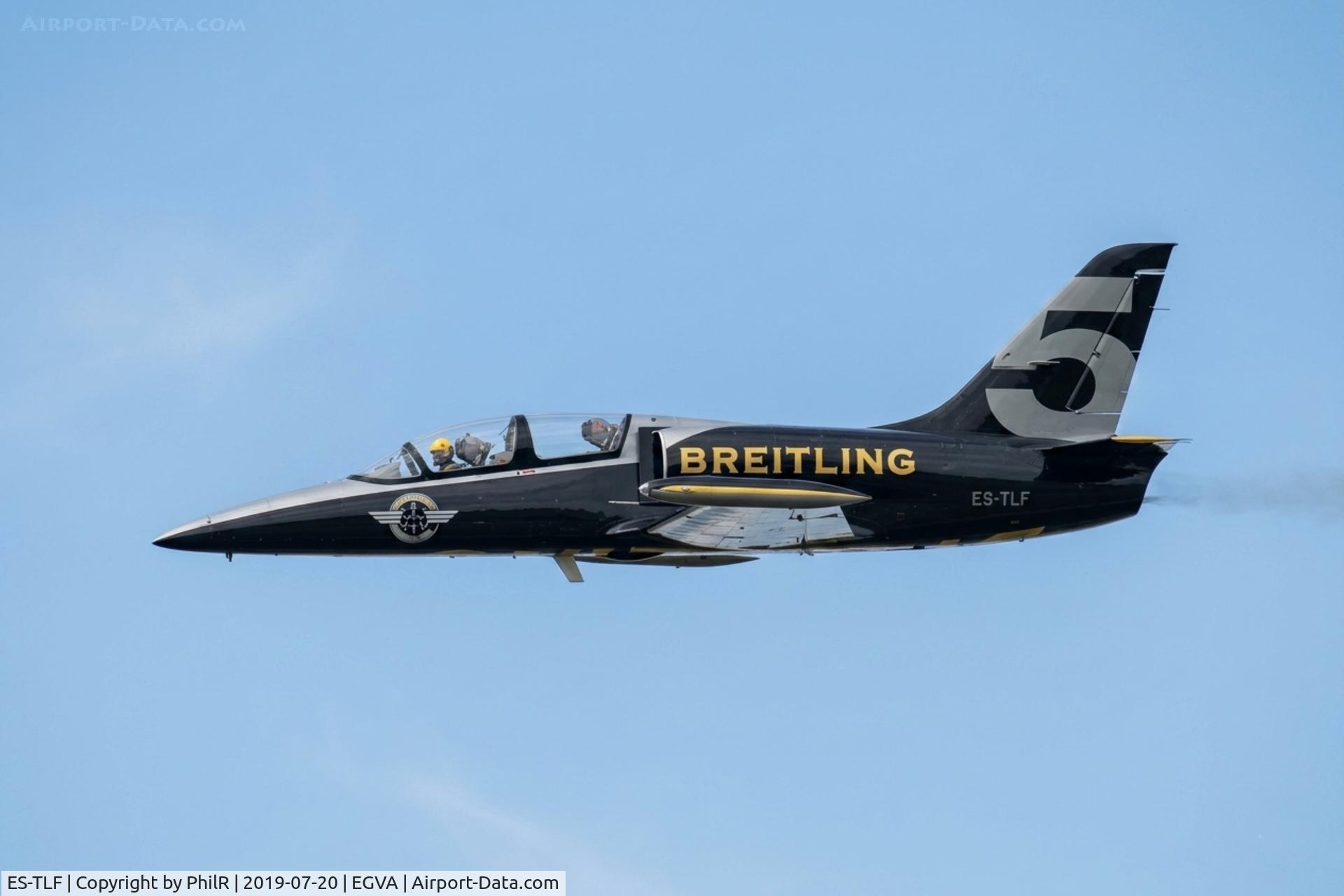 ES-TLF, Aero L-39C Albatros, c/n 132114, Breitling Jet Team ES-TLF (5) Aero L-39C Albatros RIAT Fairford 
