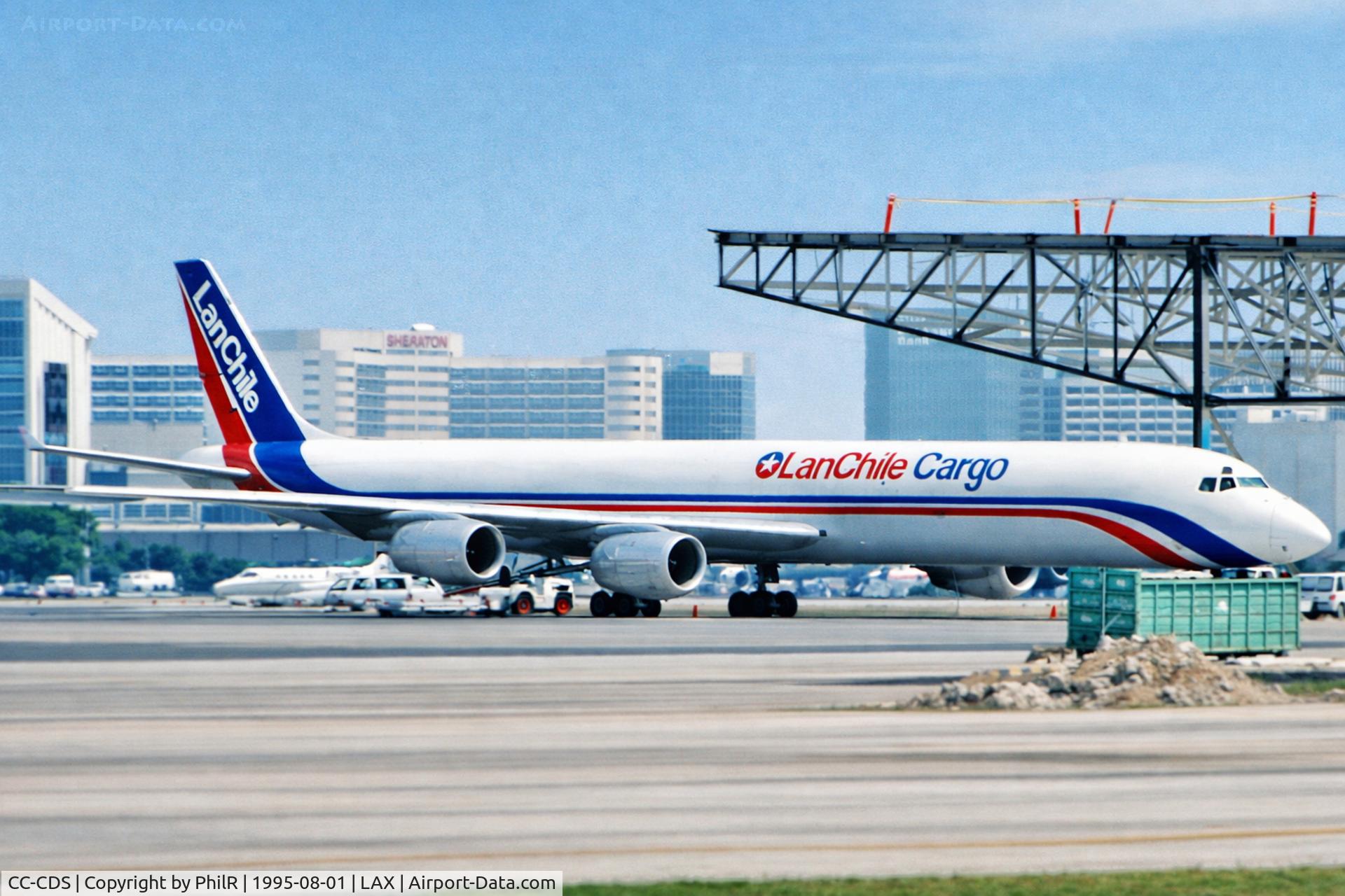 CC-CDS, 1968 McDonnell Douglas DC-8-71(F), c/n 45996 l/n 397, CC-CDS 1968 DC8-71F Lan Chile Cargo LAX