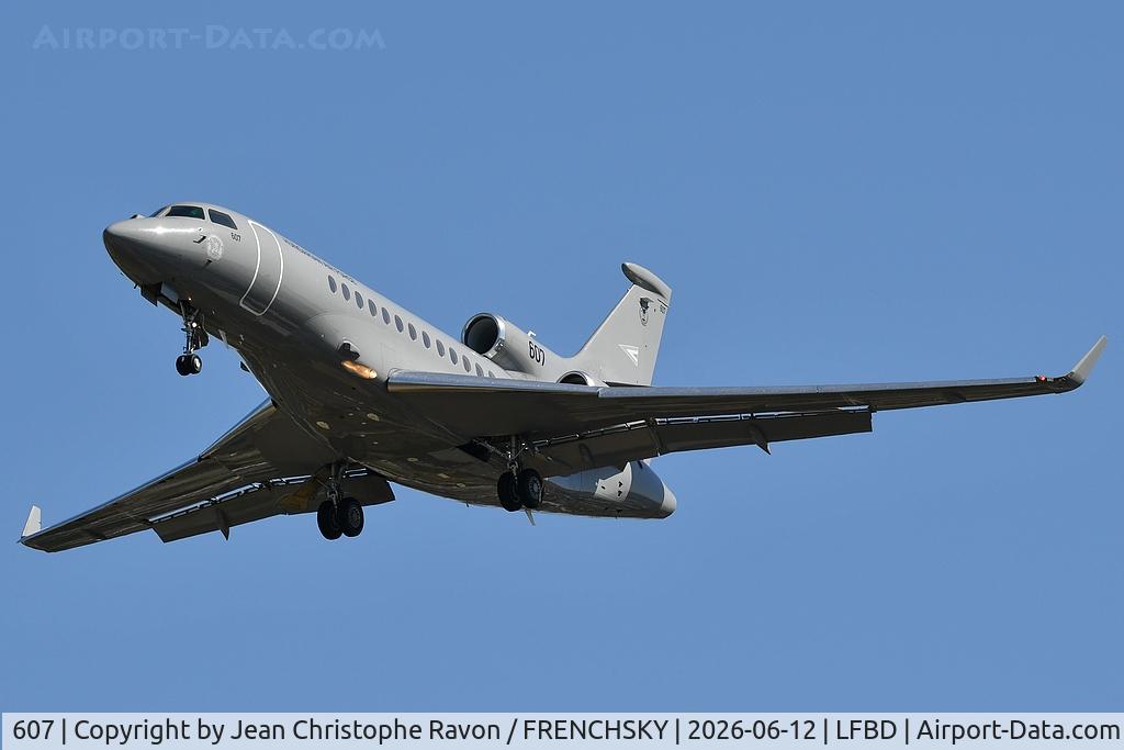 607, 2008 Dassault Falcon 7X, c/n 021, Hungary Air Force HUF531