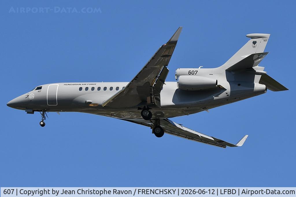 607, 2008 Dassault Falcon 7X, c/n 021, Hungary Air Force HUF531