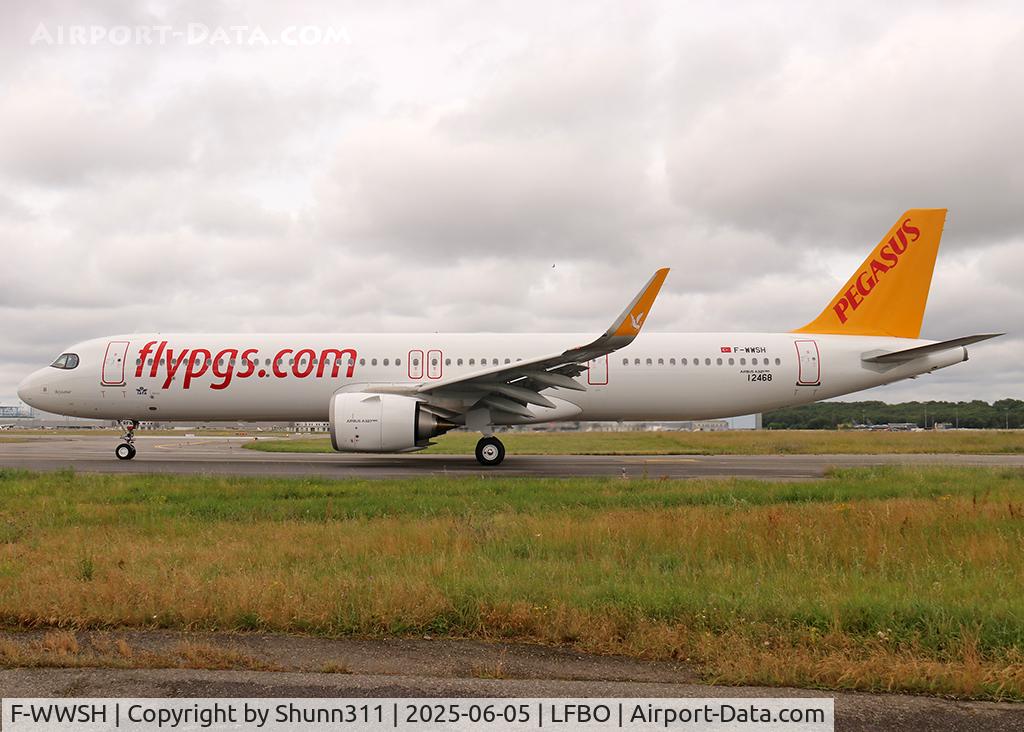 F-WWSH, 2025 Airbus A321-251NX, c/n 12468, C/n 12468 - To be TC-RFN