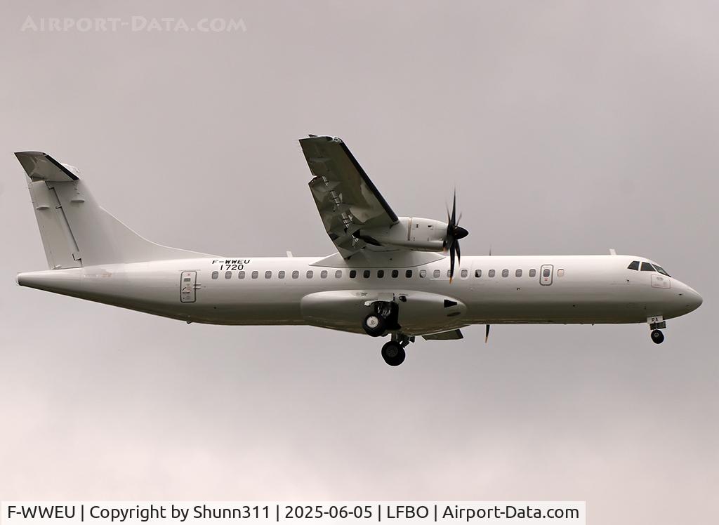 F-WWEU, ATR 72-600, c/n 1720, C/n 1720 - To be F-OORA