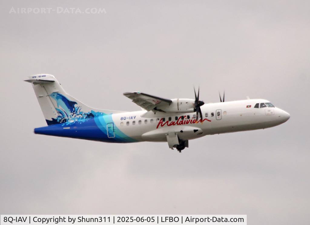 8Q-IAV, 2025 ATR ATR42-600, c/n 1617, Delivery day...