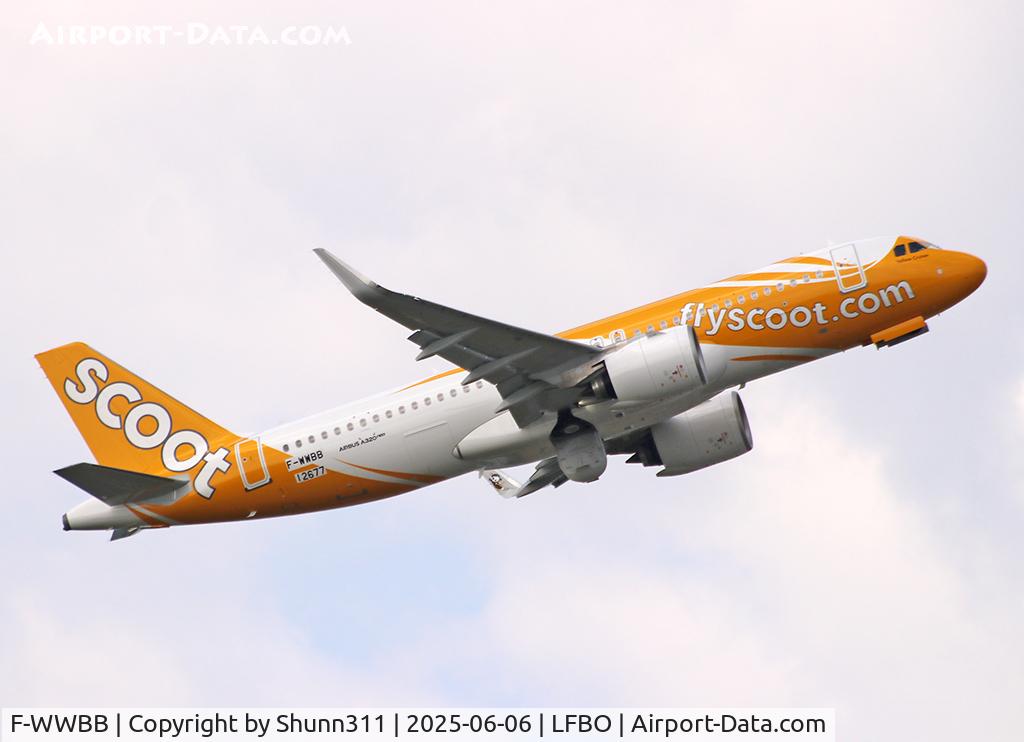 F-WWBB, Airbus A320-271N, c/n 12677, C/n 12677 - To be 9V-TNH