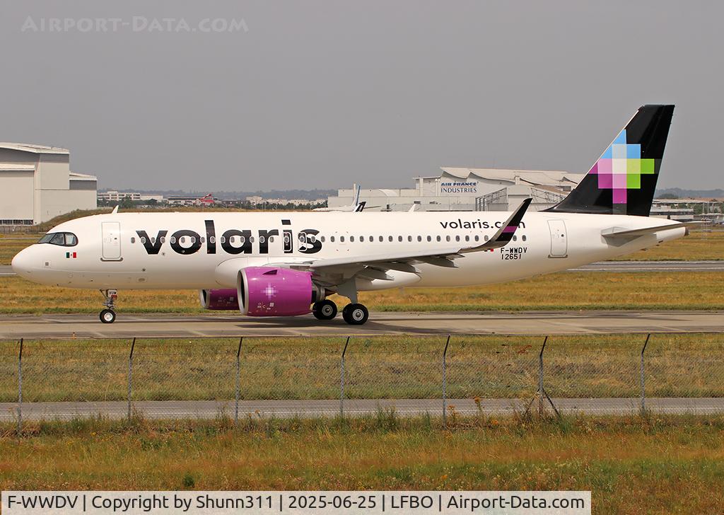 F-WWDV, 2025 Airbus A320-271N, c/n 12651, C/n 12651 - To be XA-VUW