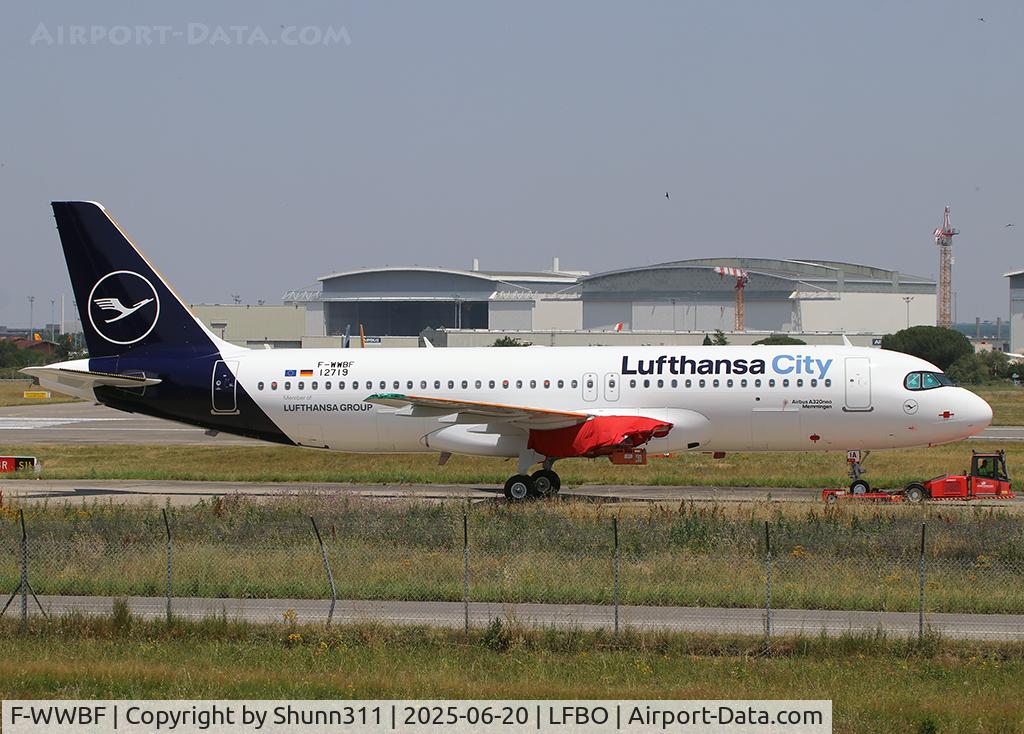 F-WWBF, 2025 Airbus A320-251N, c/n 12719, C/n 12719 - To be D-AIIA